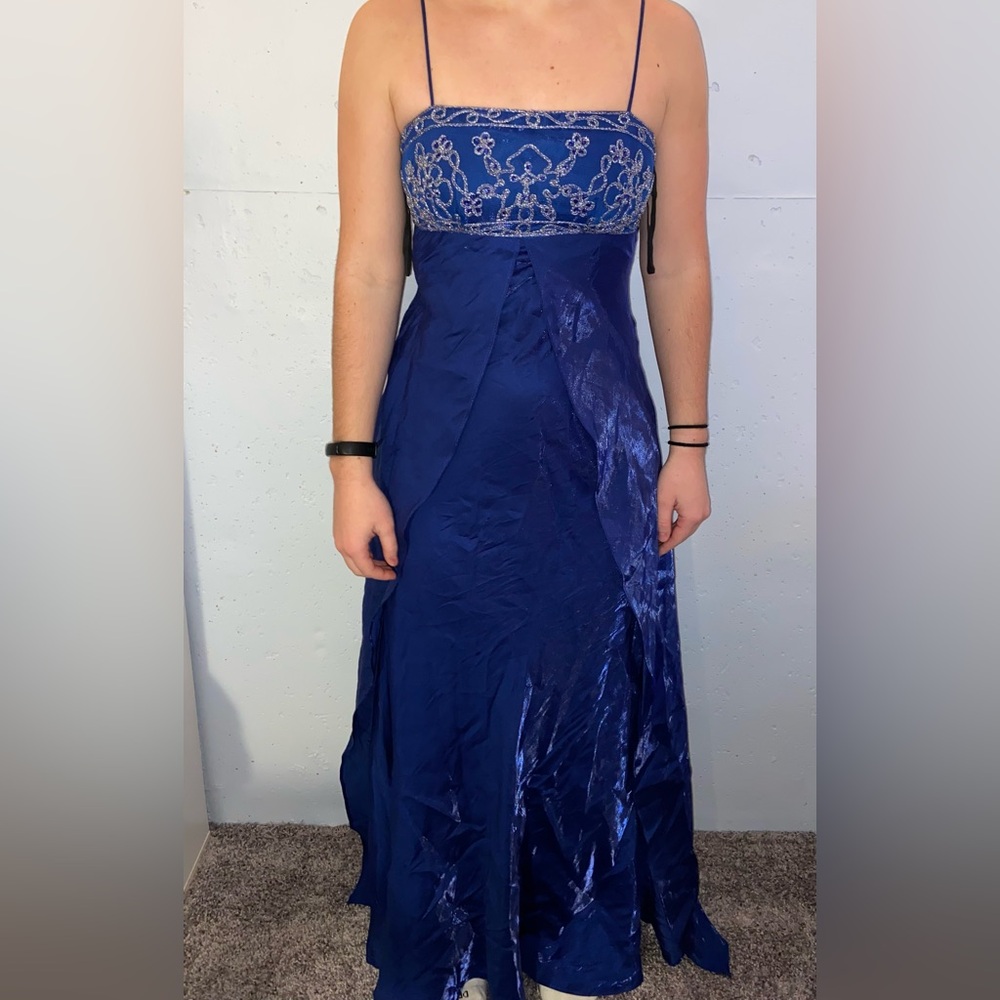 Eureka Royal blue prom dress